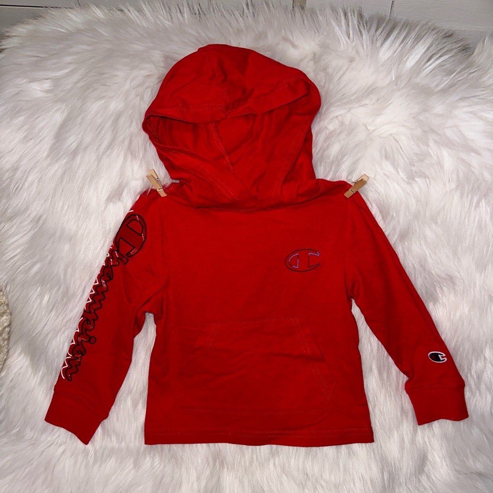 Champion boy long sleeve tee 3T , Used